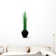 Potted Tall Grasses Wall Decal