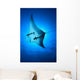 Manta Ray Wall Decal