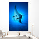 Manta Ray Wall Decal