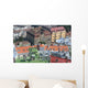 Colorful Roofs Tallinn Wall Decal