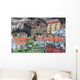 Colorful Roofs Tallinn Wall Decal