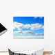 White Clouds Wall Decal