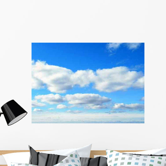 White Clouds Wall Decal