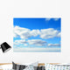 White Clouds Wall Decal