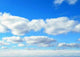White Clouds Wall Decal
