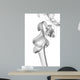 Abstract Grey Smoke Wall Decal Design 2