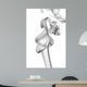 Abstract Grey Smoke Wall Decal Design 2