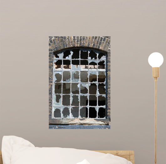 Broken Window Wall Decal