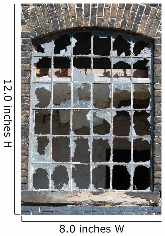 Broken Window Wall Decal