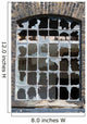 Broken Window Wall Decal