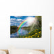 Landscape with Rainbow River Wall Decal
