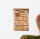 Music Tablature Parchment Wall Decal