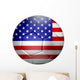 USA Soccer Ball Wall Decal