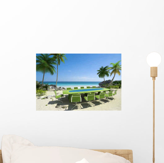 Palm Beach Meeting 3 Wall Decal