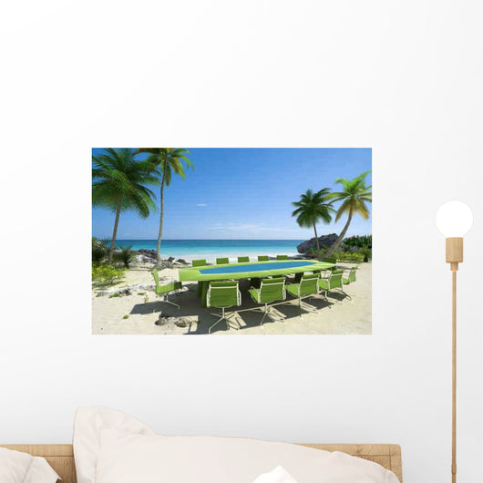 Palm Beach Meeting 3 Wall Decal