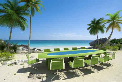 Palm Beach Meeting 3 Wall Decal