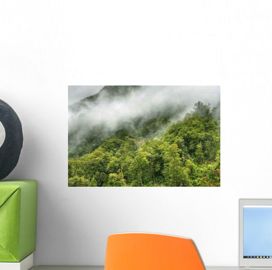 Rainforest Landscape Wall Decal Design 2