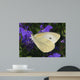 Butterfly with Flower Wall Decal