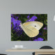 Butterfly with Flower Wall Decal