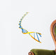 DNA Modell Wall Decal