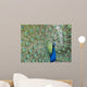 Blue Peacock Wall Decal