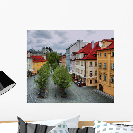 Prague Street Wall Decal