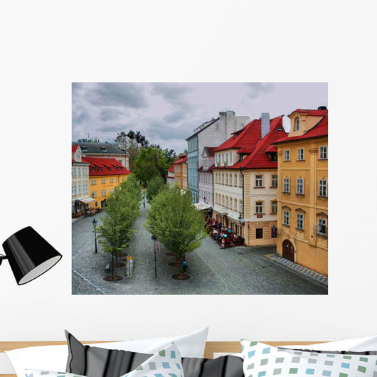 Prague Street Wall Decal