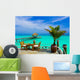 Cafe Beach Wall Decal