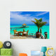 Cafe Beach Wall Decal