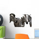 Zebra Wall Decal Design 1