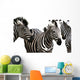 Zebra Wall Decal Design 1