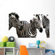 Zebra Wall Decal Design 1