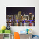 Colorful Night City Miami Wall Decal
