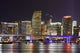 Colorful Night City Miami Wall Decal