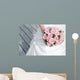 Pink Bridal Bouquet Wall Decal
