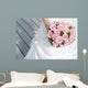 Pink Bridal Bouquet Wall Decal
