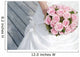 Pink Bridal Bouquet Wall Decal