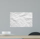 Crumple White Paper Wall Decal