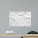Crumple White Paper Wall Decal