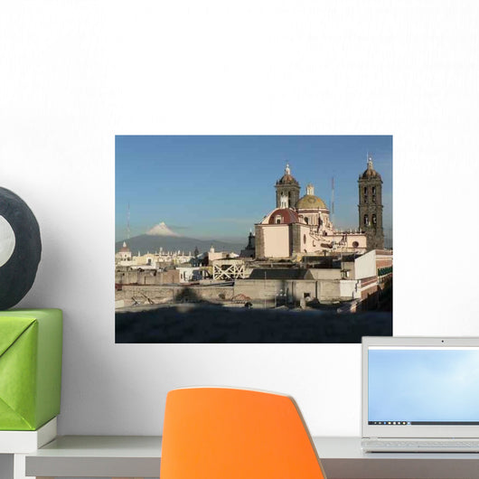Mexico Volcano Wall Decal