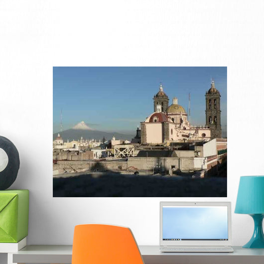 Mexico Volcano Wall Decal