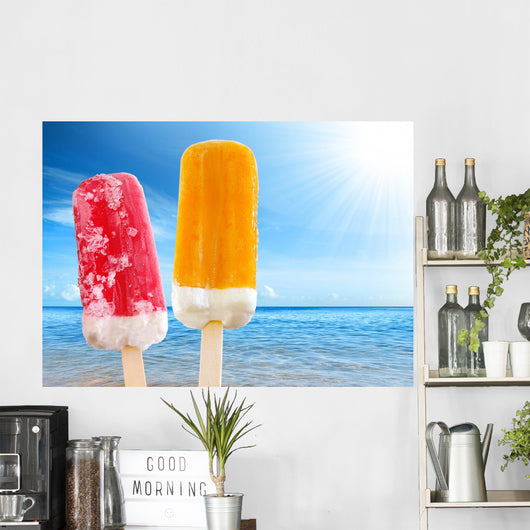 Two Ice Creams Wall Decal
