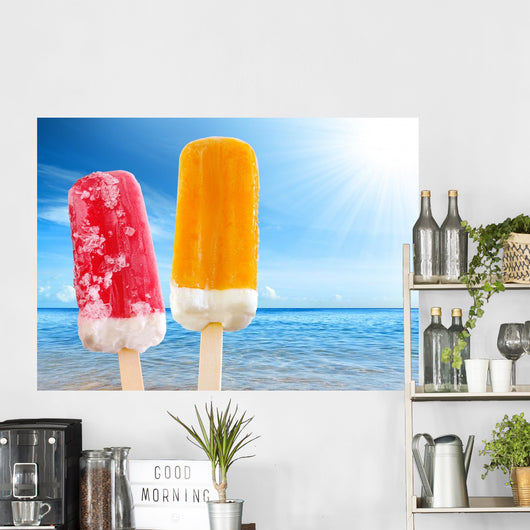 Two Ice Creams Wall Decal