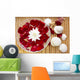 Spa Bowl Bamboo Mat Wall Decal