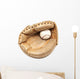 Old Leather Catchers Mit Wall Decal