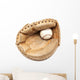 Old Leather Catchers Mit Wall Decal