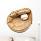 Old Leather Catchers Mit Wall Decal