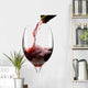 wine glass restaurant Wall Decal
