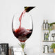wine glass restaurant Wall Decal