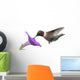 Ruby-throated Hummingbird Wall Decal